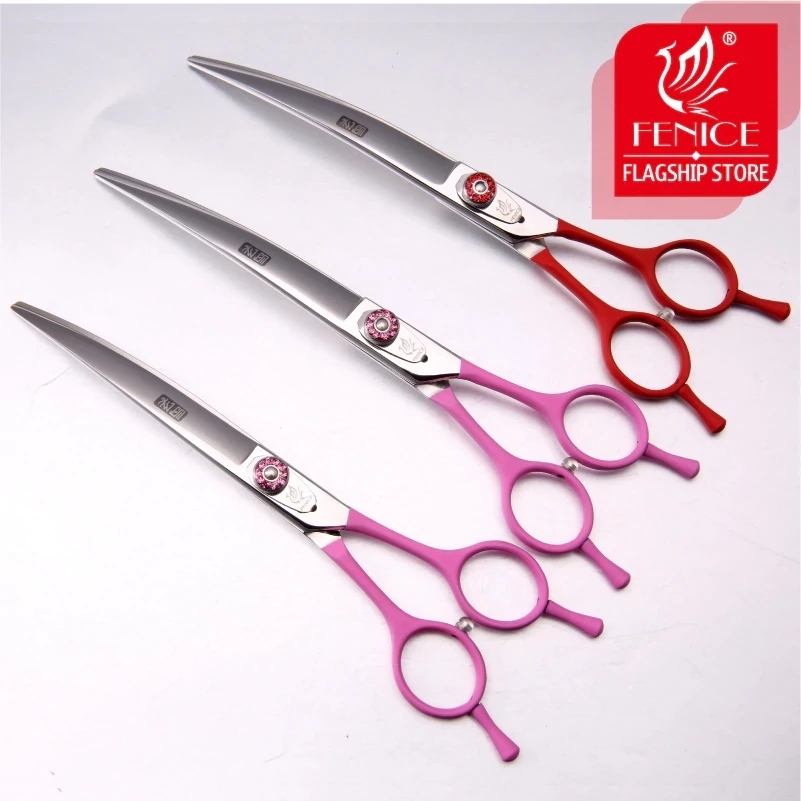 Grooming Scissors - 페니체 프로페셔널 JP440C 애완동물 곡선 가위