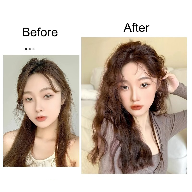Hair Clipper - 24인치 합성 클립형 헤어 내추럴 웨이브