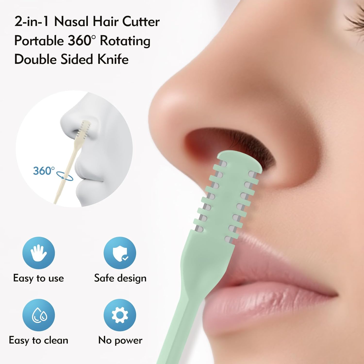 5/20/50개입 2-in-1 코털 제거기, 업그레이드 - Nose Trimmer 리뷰 및 가격