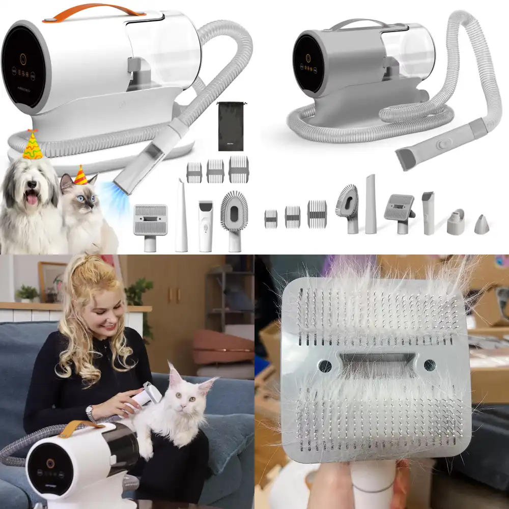 AIRROBO USA 반려동물 미용 진공청소기 (강아지 - Grooming Kit 리뷰 및 가격