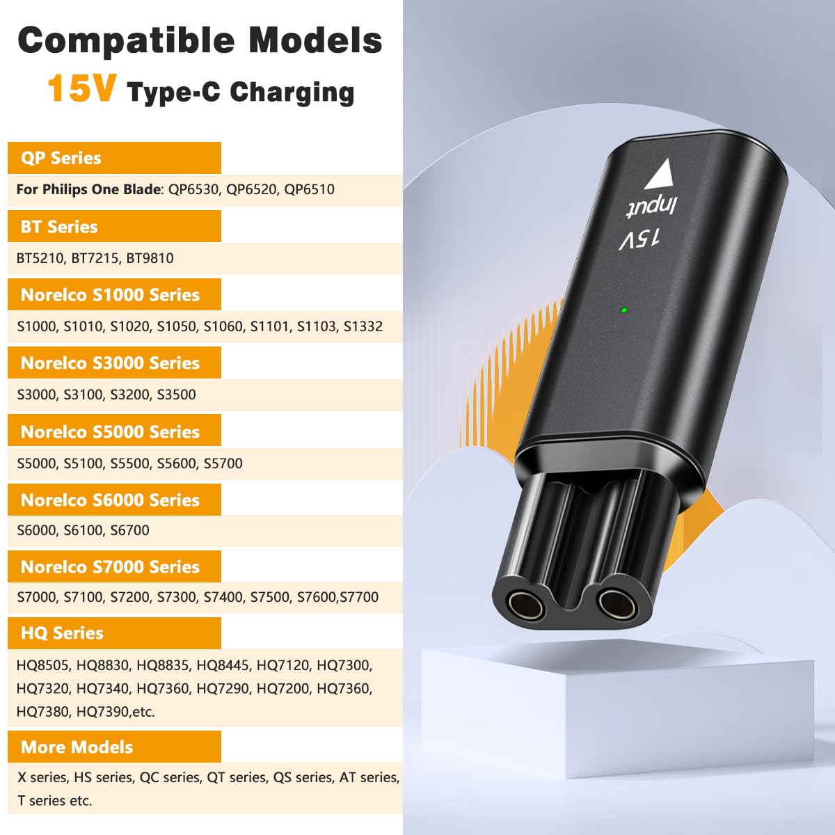 Brangdy 15V HQ8505 Type-C 면도기  - Beard Trimmer 리뷰 및 가격