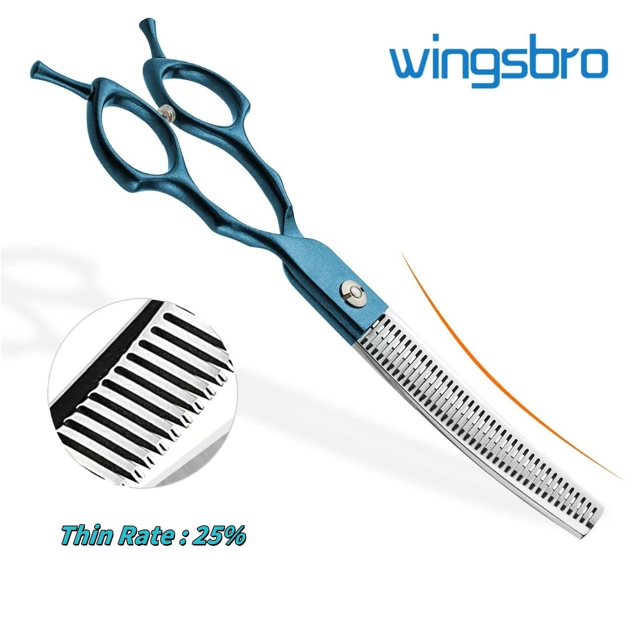 7인치 곡선형 청커 가위, 스테인리스 스틸 애견 미용  - Grooming Scissors 리뷰 및 가격