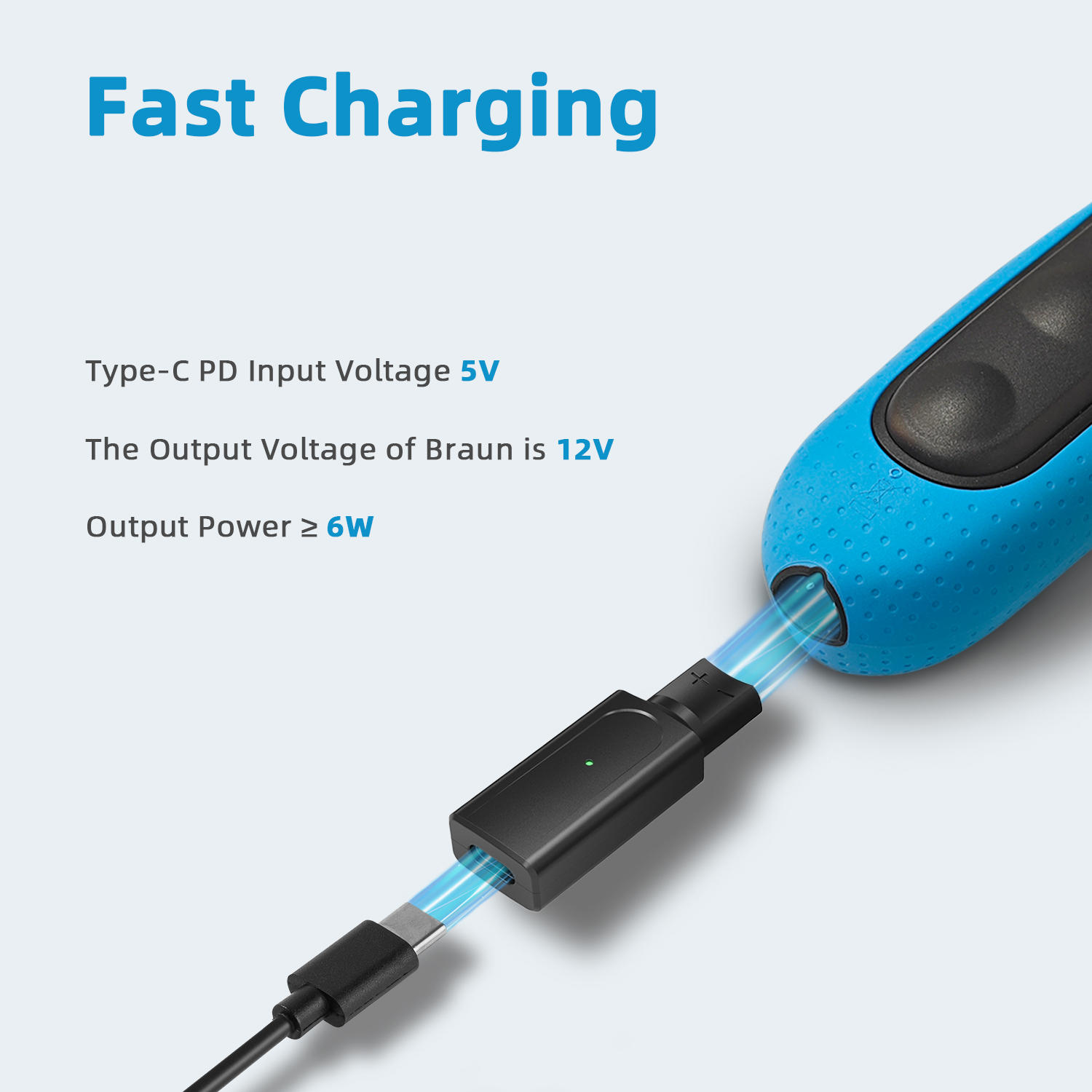 12V Type-C 면도기 어댑터 충전 컨버터 브라운  - Beard Trimmer 리뷰 및 가격
