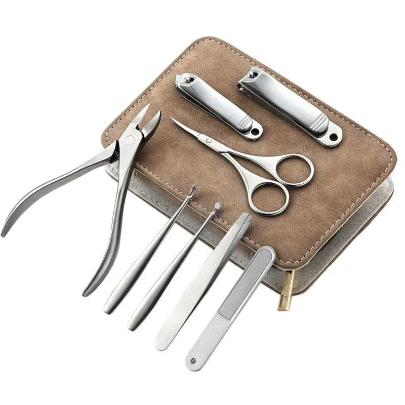 전문 매니큐어 키트 스테인레스 스틸 네일 그루밍 키트, - Mens Grooming Travel Kit 리뷰 및 가격